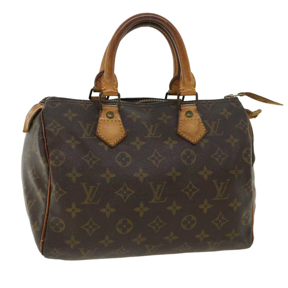 LOUIS VUITTON Monogram Speedy 25 Hand Bag M41528 LV Auth 36540