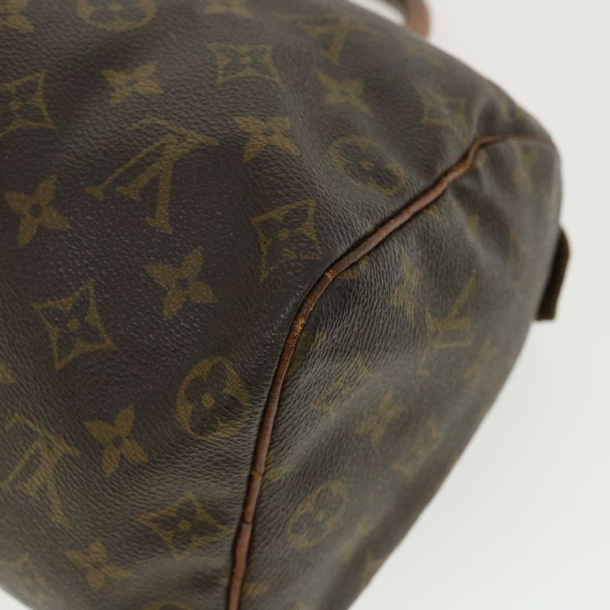 LOUIS VUITTON Monogram Speedy 25 Hand Bag M41528 LV Auth 36540