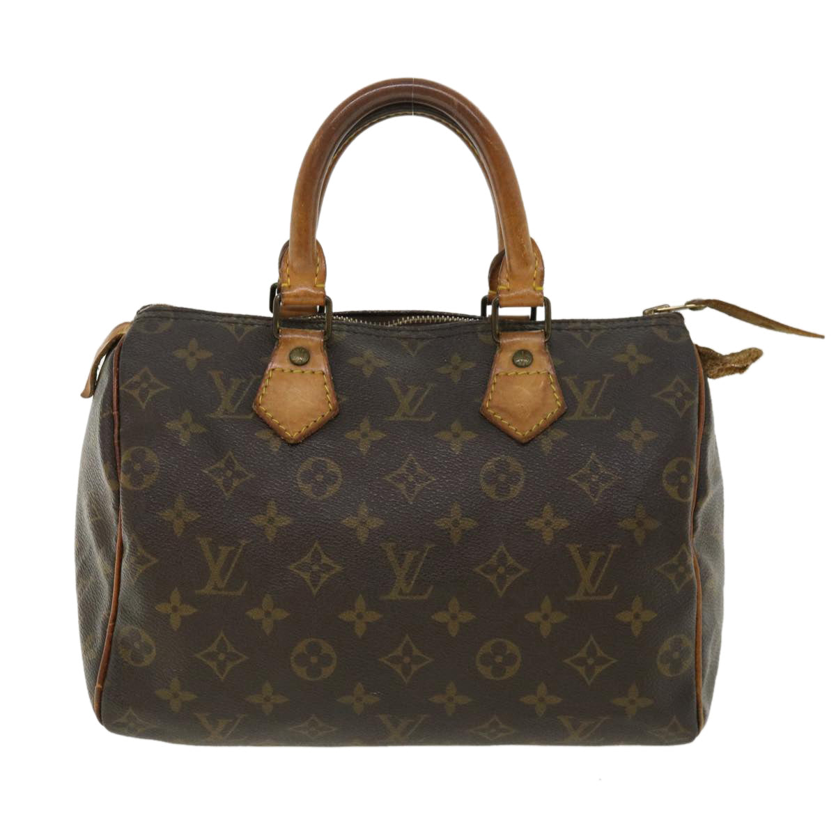 LOUIS VUITTON Monogram Speedy 25 Hand Bag M41528 LV Auth 36540