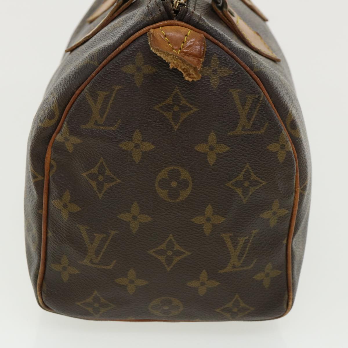 LOUIS VUITTON Monogram Speedy 25 Hand Bag M41528 LV Auth 36540