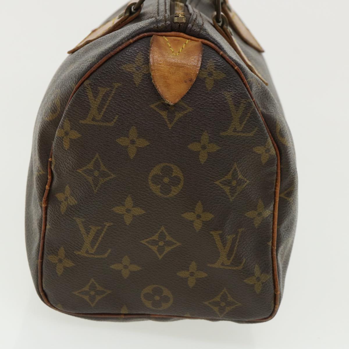 LOUIS VUITTON Monogram Speedy 25 Hand Bag M41528 LV Auth 36540