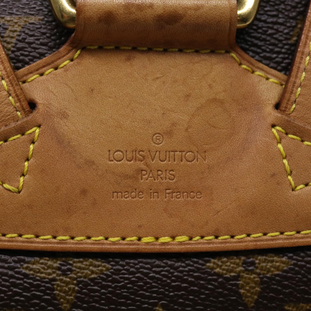 LOUIS VUITTON Monogram Montsouris MM Backpack M51136 LV Auth 36591