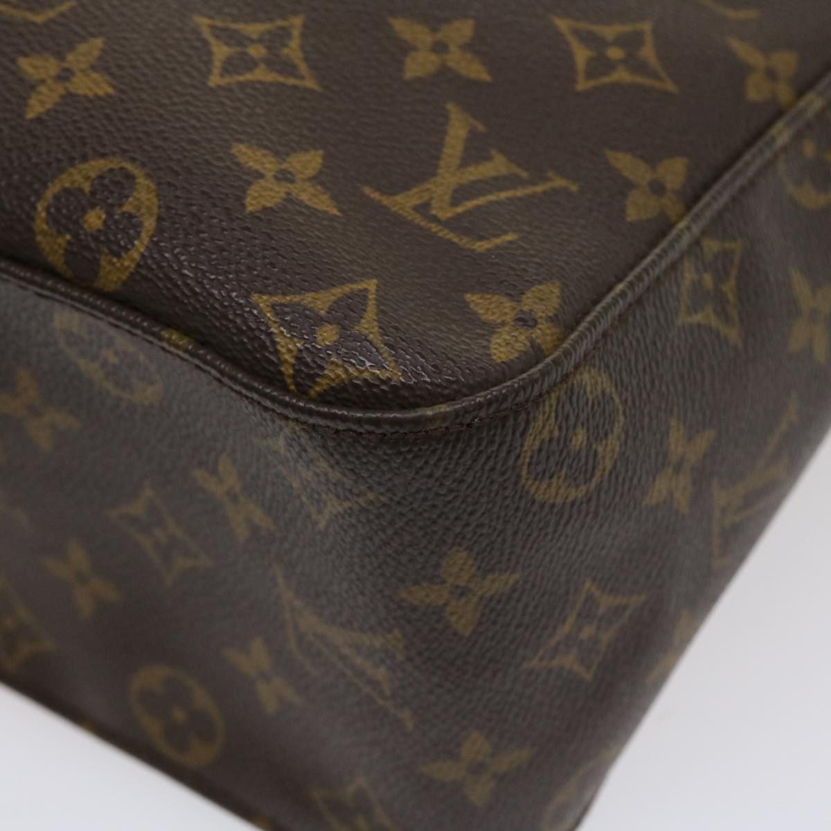 LOUIS VUITTON Monogram Looping GM Shoulder Bag M51145 LV Auth 36592