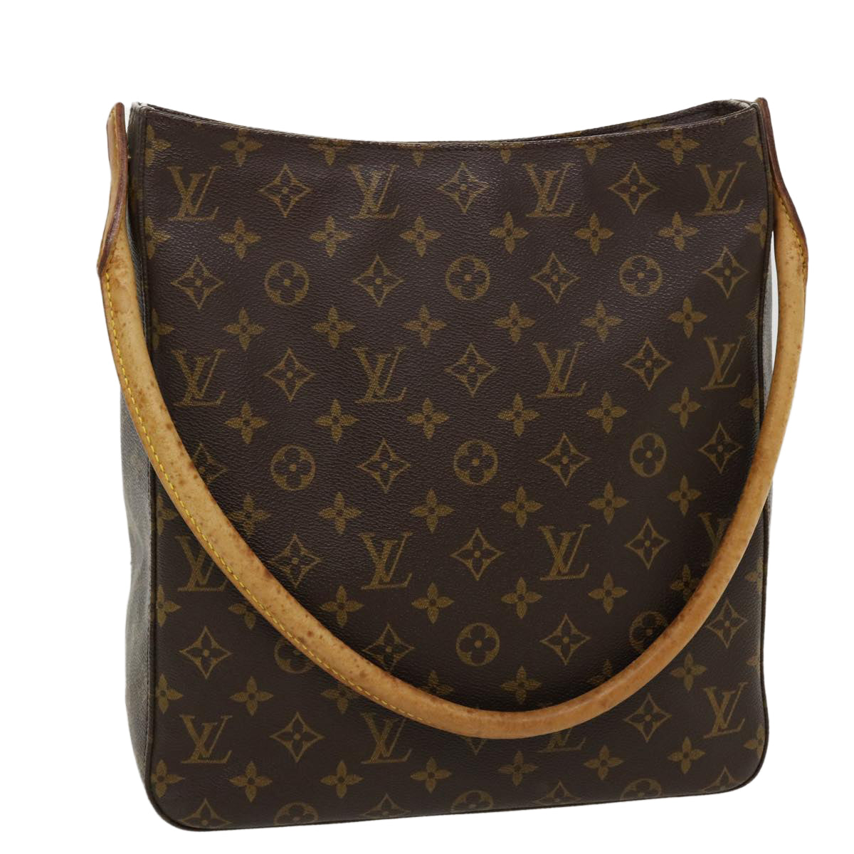 LOUIS VUITTON Monogram Looping GM Shoulder Bag M51145 LV Auth 36592