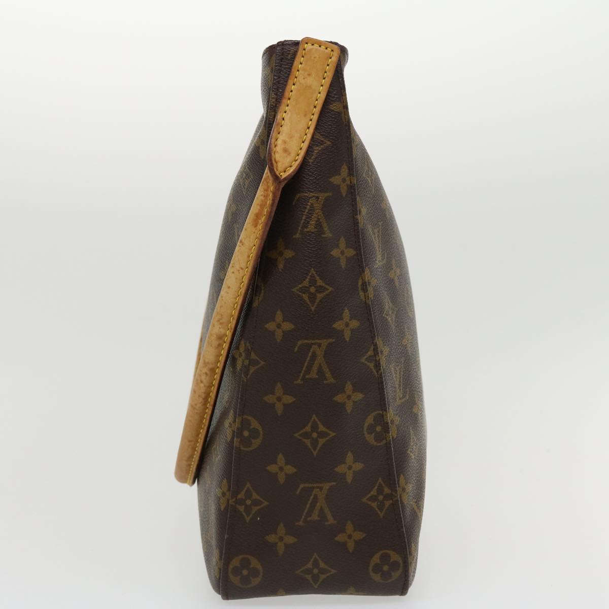 LOUIS VUITTON Monogram Looping GM Shoulder Bag M51145 LV Auth 36592