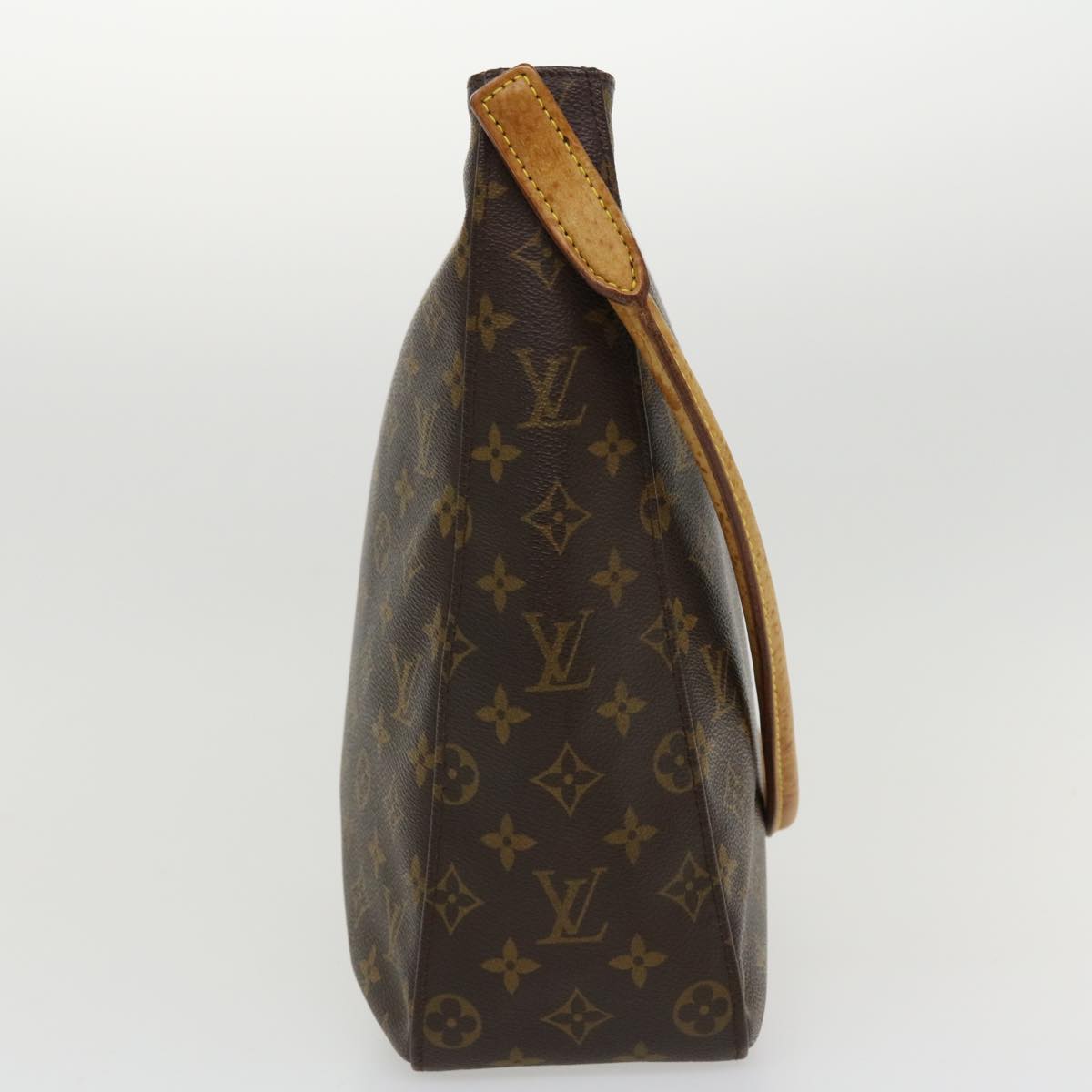 LOUIS VUITTON Monogram Looping GM Shoulder Bag M51145 LV Auth 36592