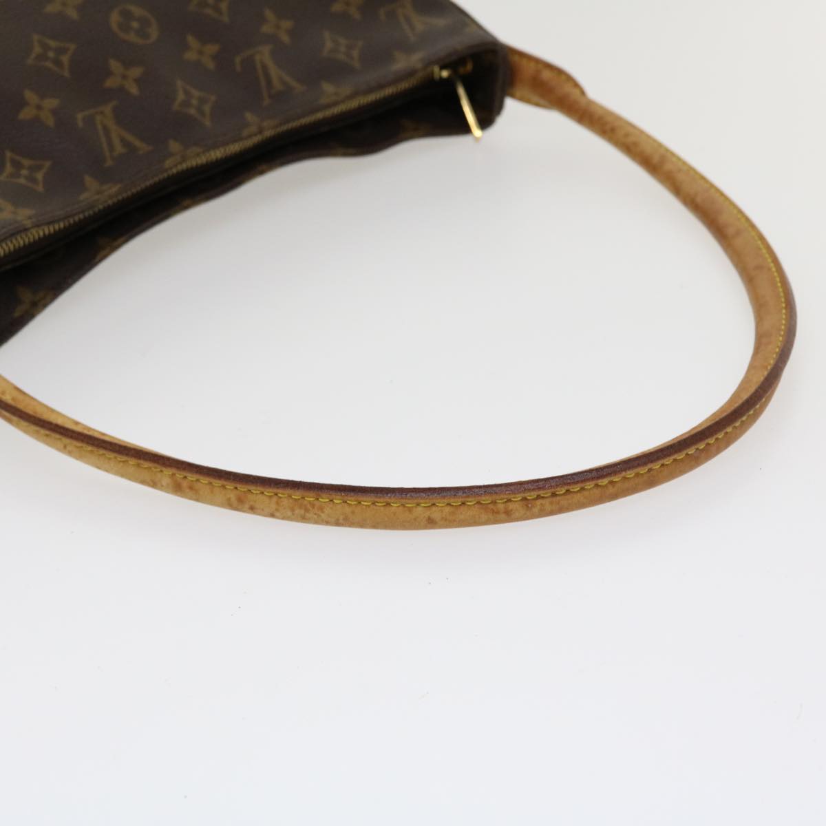 LOUIS VUITTON Monogram Looping GM Shoulder Bag M51145 LV Auth 36592