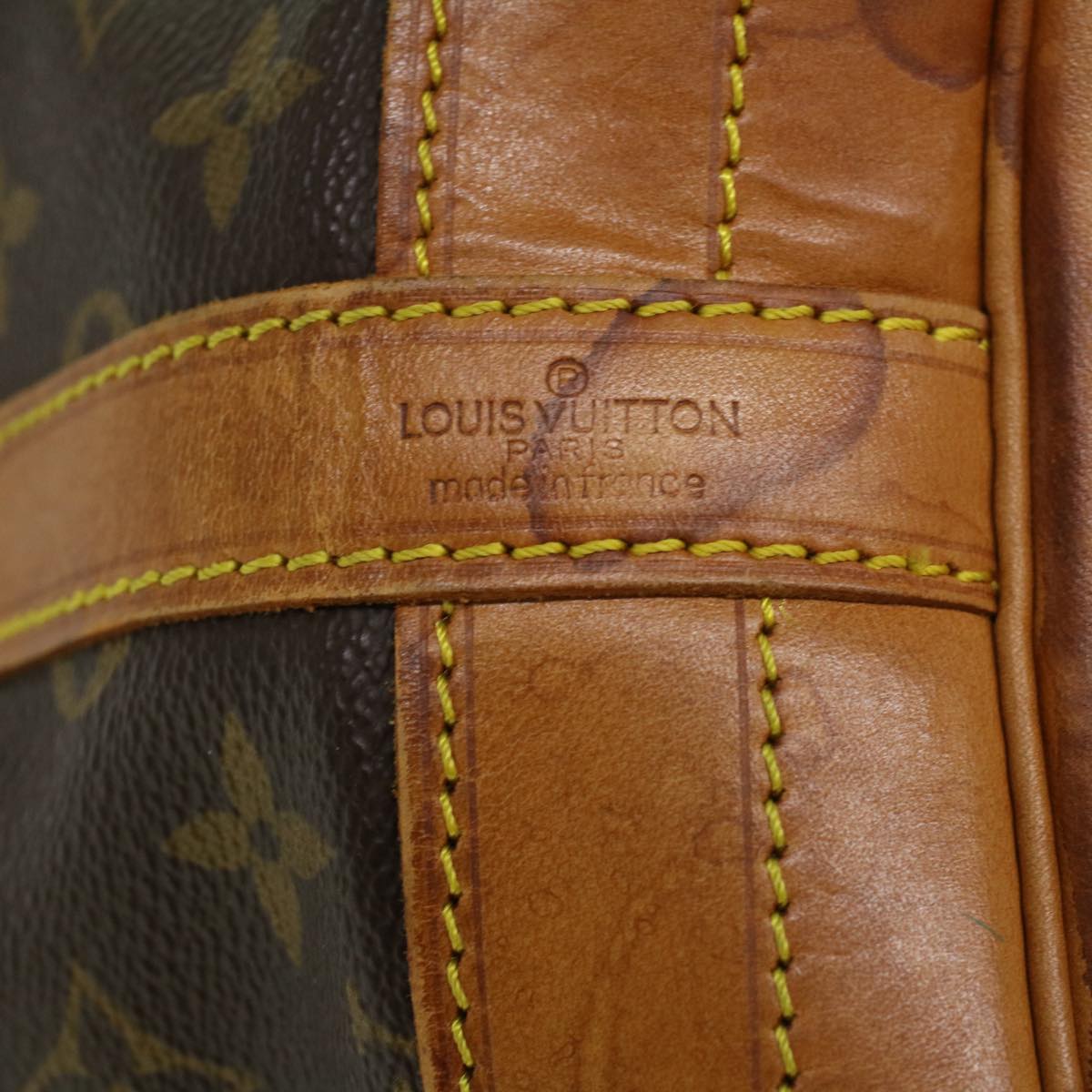 LOUIS VUITTON Monogram Noe Shoulder Bag M42224 LV Auth 36600