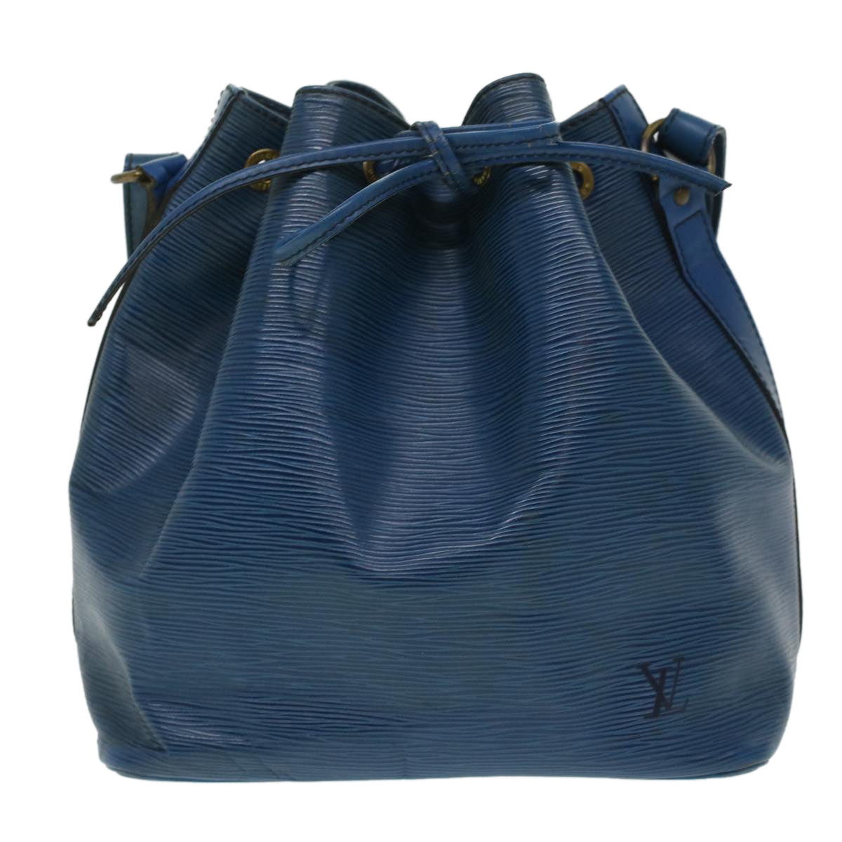 LOUIS VUITTON Epi Petit Noe Shoulder Bag Blue M44105 LV Auth 36611