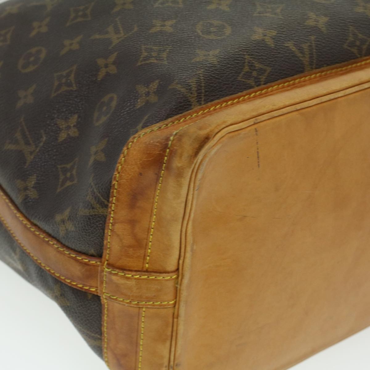 LOUIS VUITTON Monogram Noe Shoulder Bag M42224 LV Auth 36615