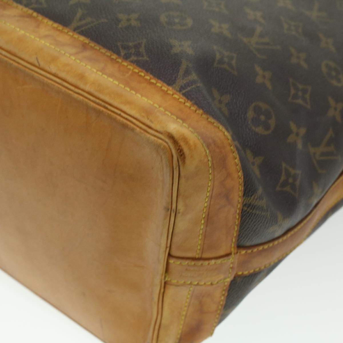 LOUIS VUITTON Monogram Noe Shoulder Bag M42224 LV Auth 36615