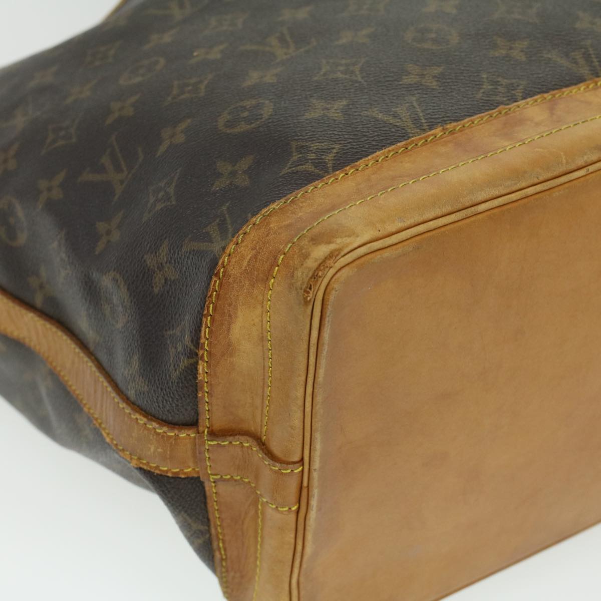 LOUIS VUITTON Monogram Noe Shoulder Bag M42224 LV Auth 36615