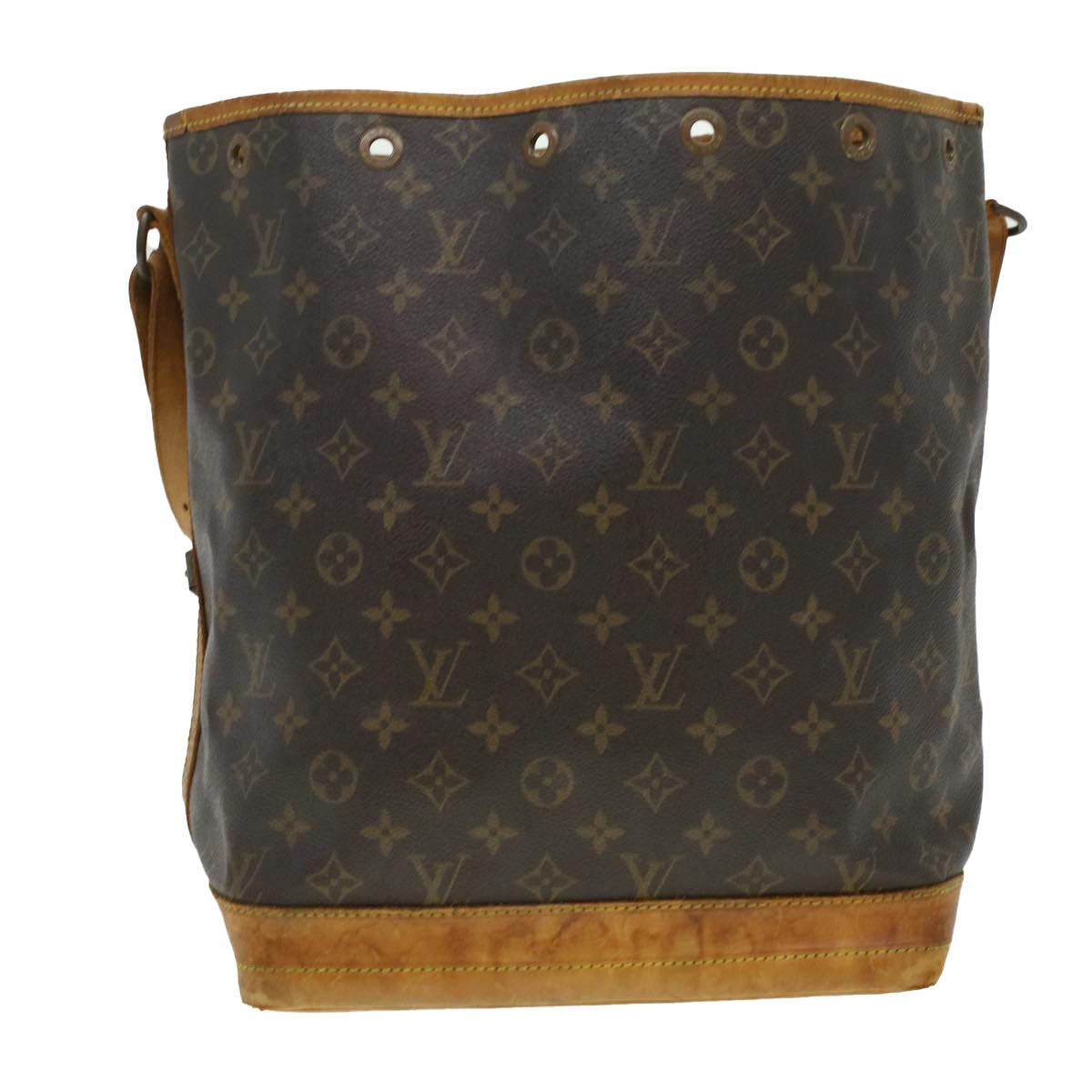 LOUIS VUITTON Monogram Noe Shoulder Bag M42224 LV Auth 36615