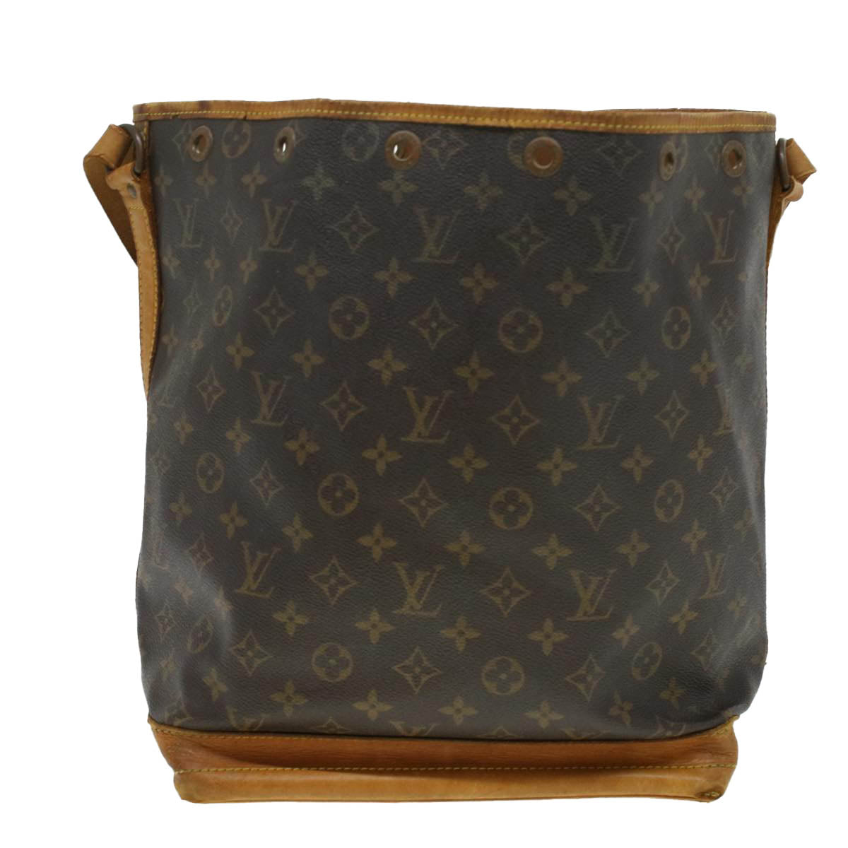 LOUIS VUITTON Monogram Noe Shoulder Bag M42224 LV Auth 36615