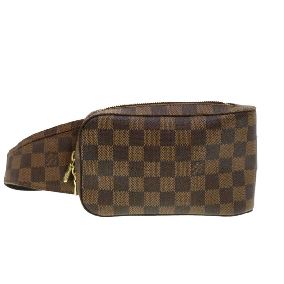 LOUIS VUITTON Damier Ebene Geronimos Shoulder Bag N51994 LV Auth 36659