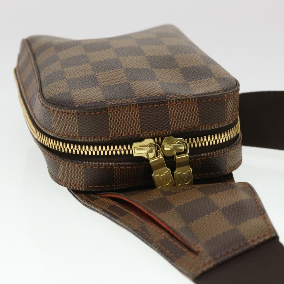 LOUIS VUITTON Damier Ebene Geronimos Shoulder Bag N51994 LV Auth 36659