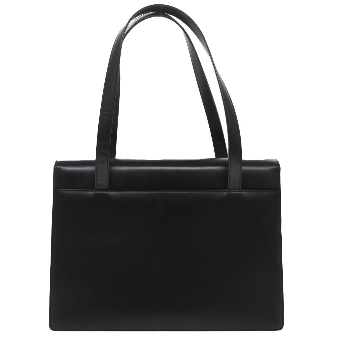 Burberrys Shoulder Bag Leather Black Auth 36689 - 0