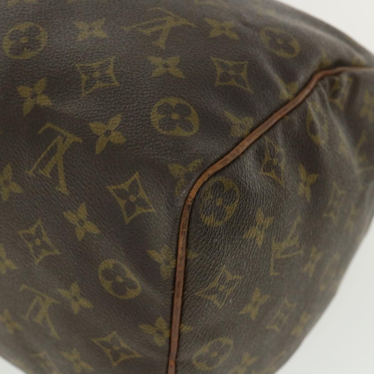 LOUIS VUITTON Monogram Speedy 35 Hand Bag Vintage M41524 LV Auth 36722