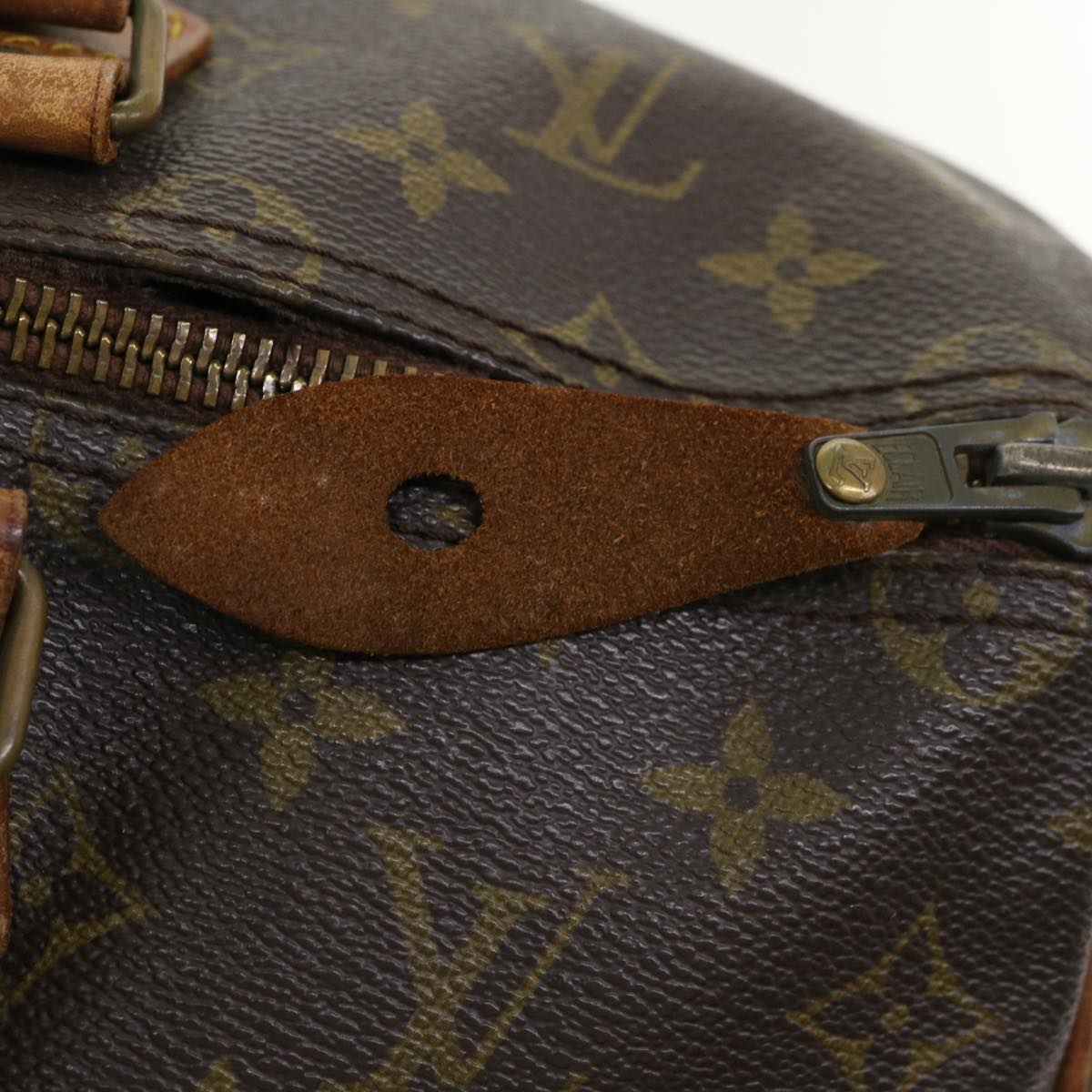 LOUIS VUITTON Monogram Speedy 35 Hand Bag Vintage M41524 LV Auth 36722