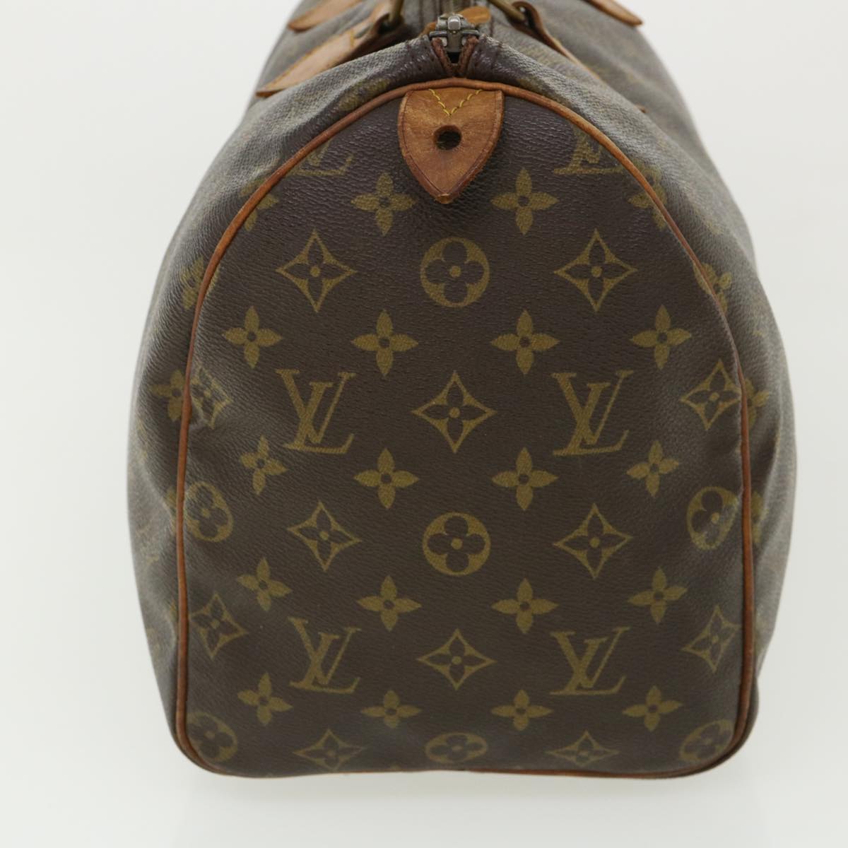 LOUIS VUITTON Monogram Speedy 35 Hand Bag Vintage M41524 LV Auth 36722