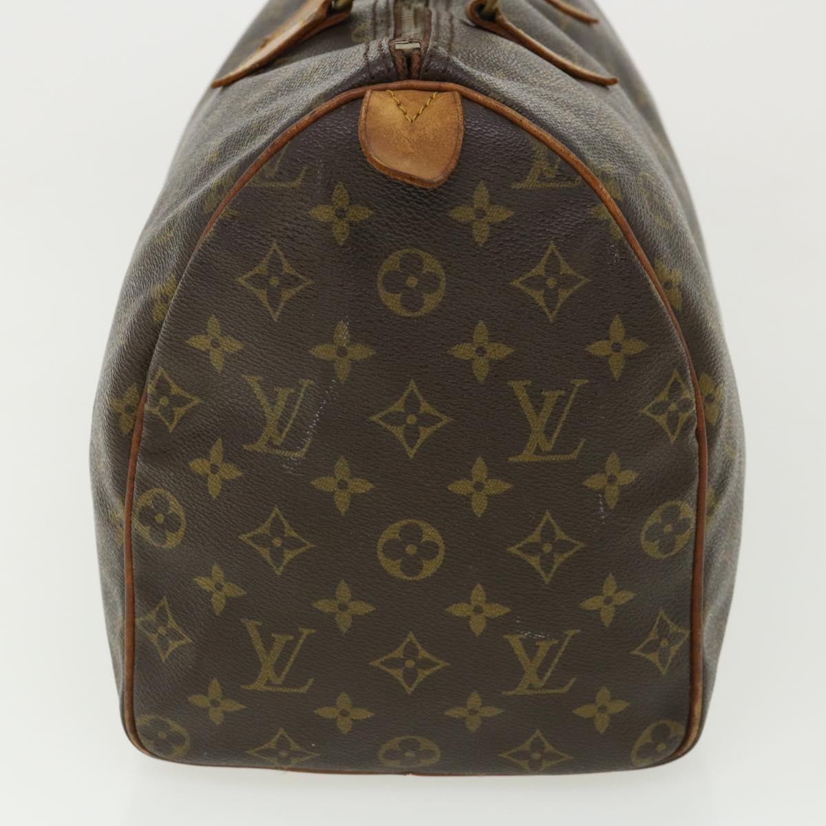 LOUIS VUITTON Monogram Speedy 35 Hand Bag Vintage M41524 LV Auth 36722