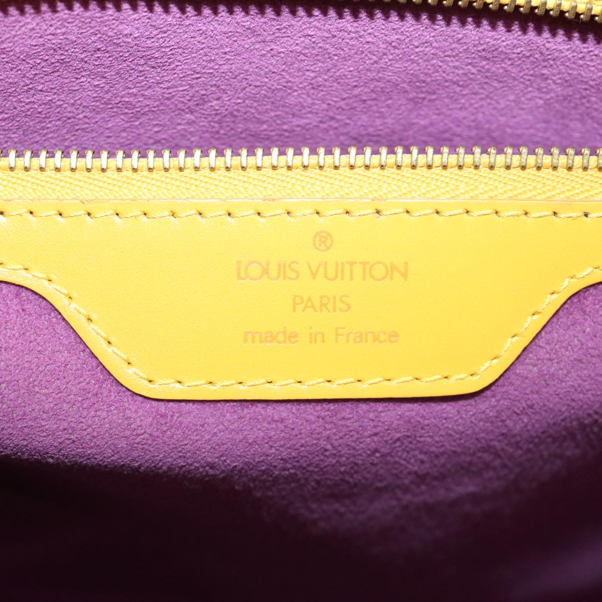 LOUIS VUITTON Epi Saint Jacques Shopping Shoulder Bag M52269 Yellow Auth 36749