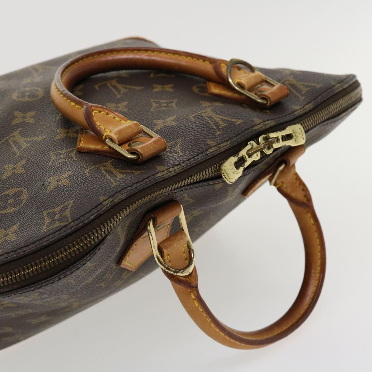 LOUIS VUITTON Monogram Alma Hand Bag M51130 LV Auth 36800