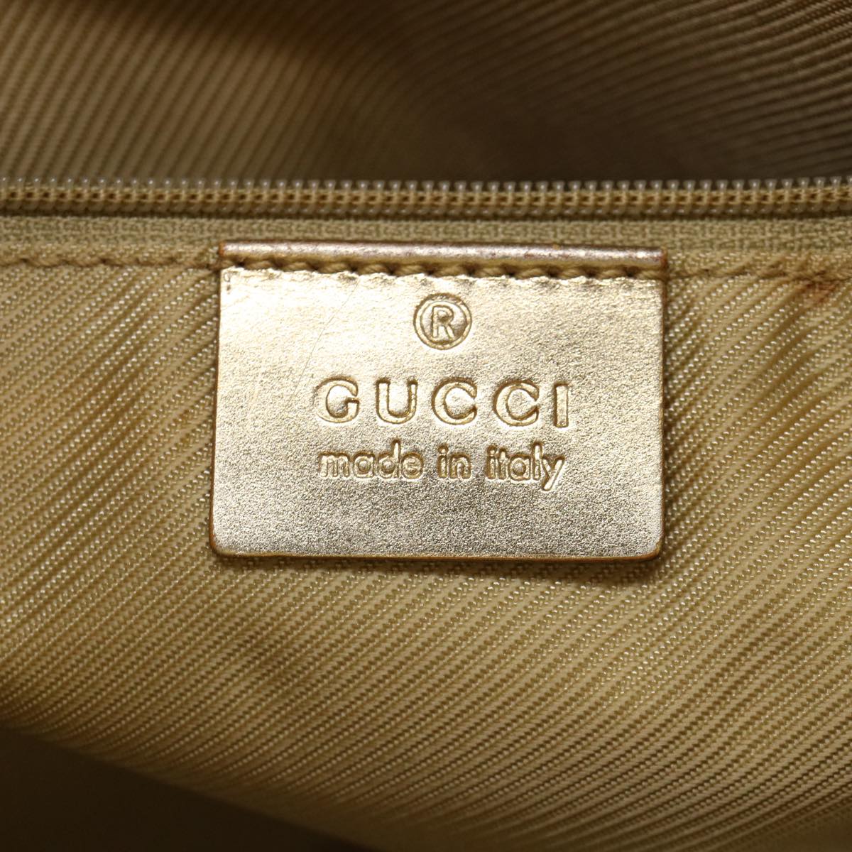 GUCCI GG Canvas Shoulder Bag Light Blue 0021099 Auth 36815