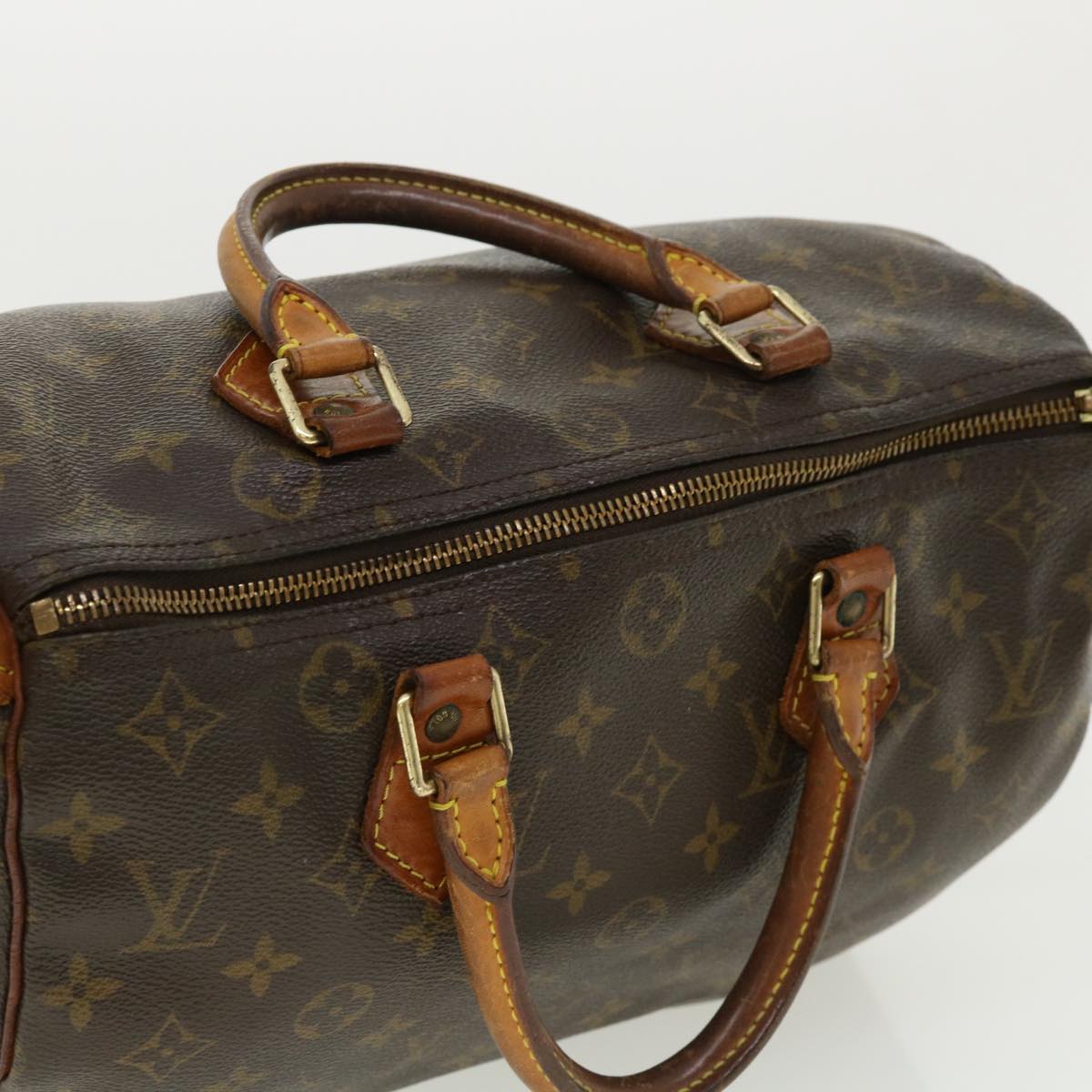 LOUIS VUITTON Monogram Speedy 30 Hand Bag M41526 LV Auth 36829