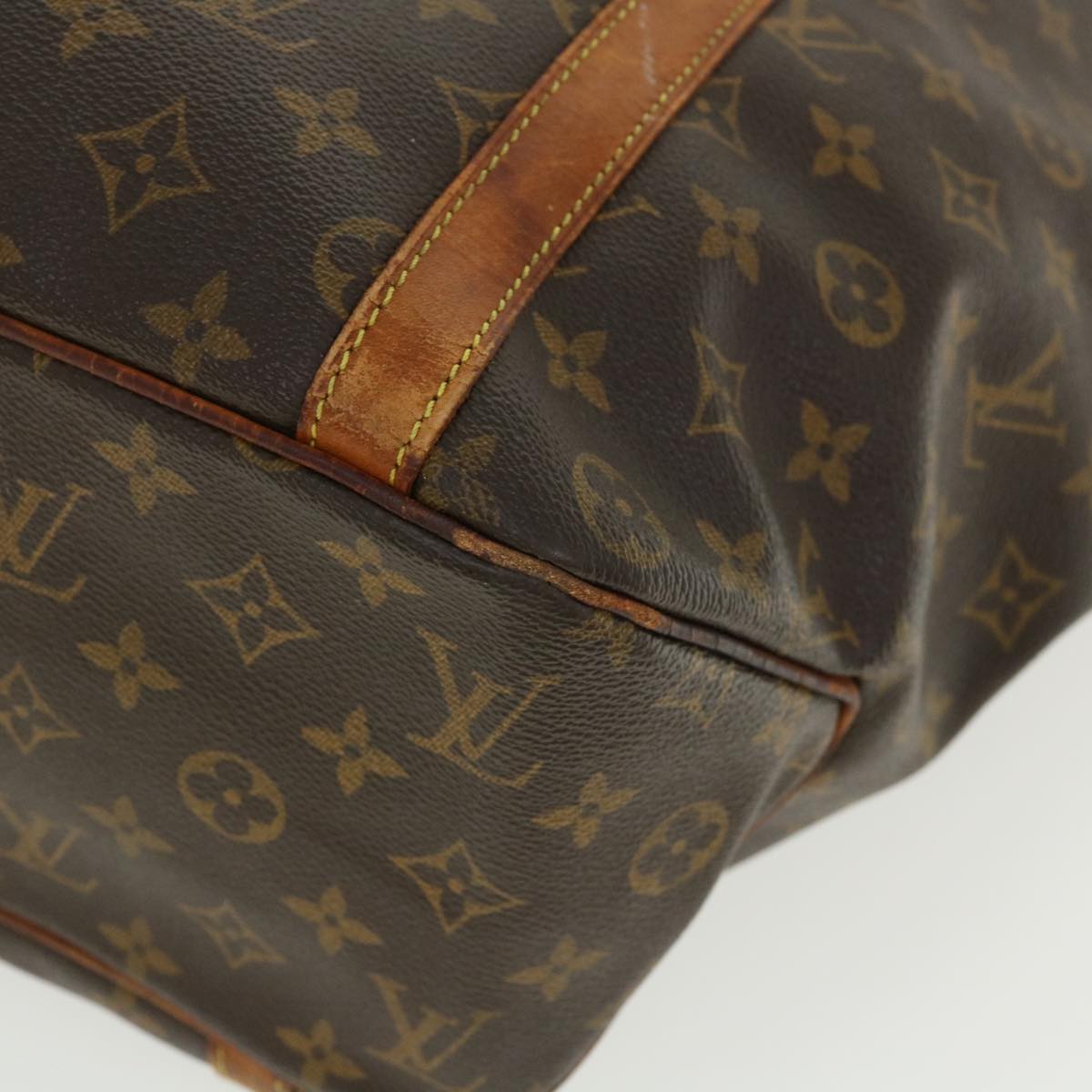 LOUIS VUITTON Monogram Sac Shopping Tote Bag M51108 LV Auth 36830