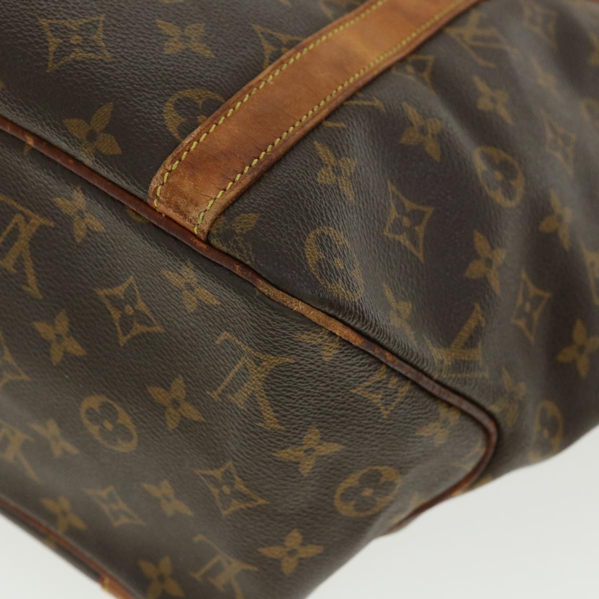 LOUIS VUITTON Monogram Sac Shopping Tote Bag M51108 LV Auth 36830