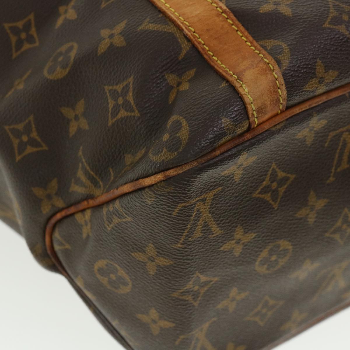 LOUIS VUITTON Monogram Sac Shopping Tote Bag M51108 LV Auth 36830