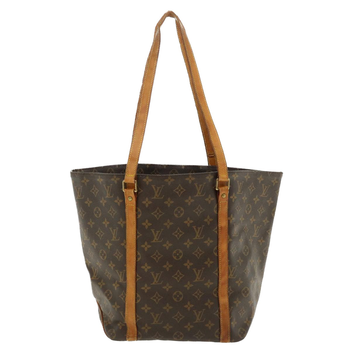 LOUIS VUITTON Monogram Sac Shopping Tote Bag M51108 LV Auth 36830 - 0