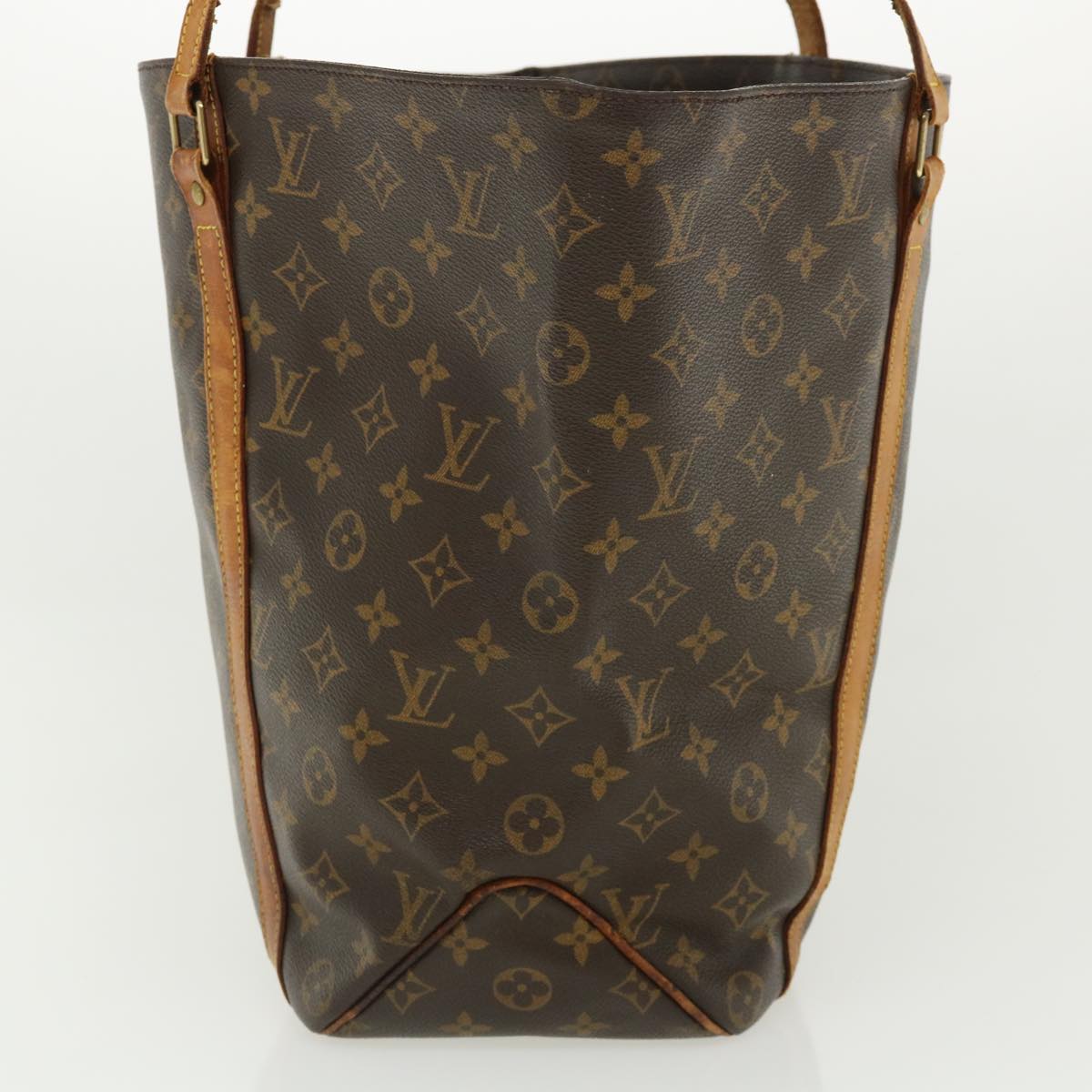 LOUIS VUITTON Monogram Sac Shopping Tote Bag M51108 LV Auth 36830