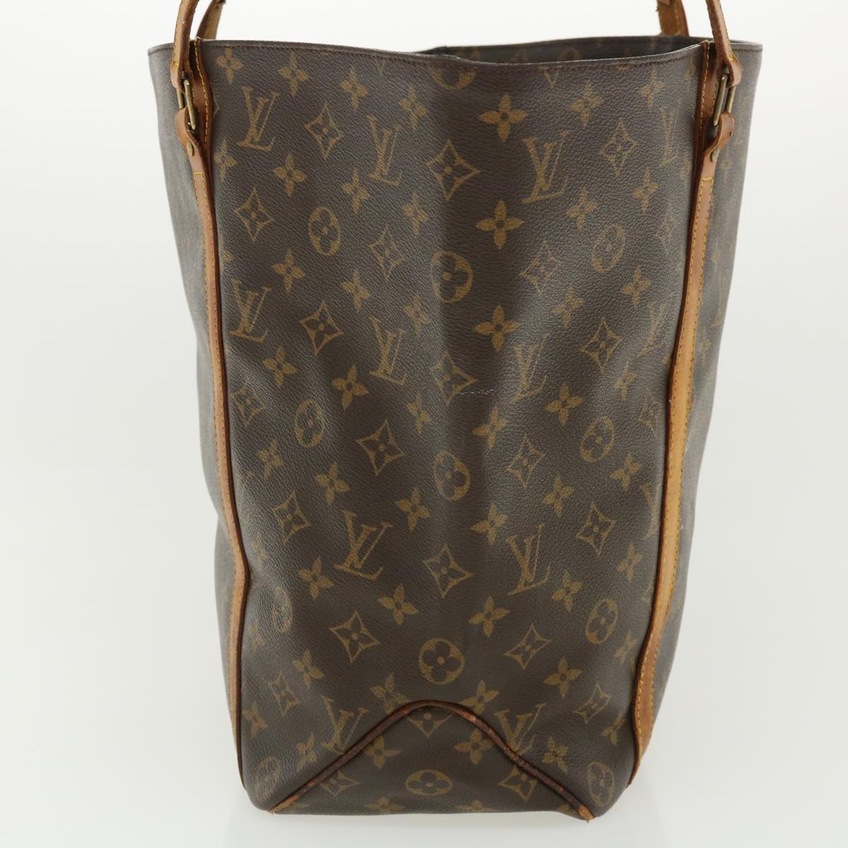 LOUIS VUITTON Monogram Sac Shopping Tote Bag M51108 LV Auth 36830