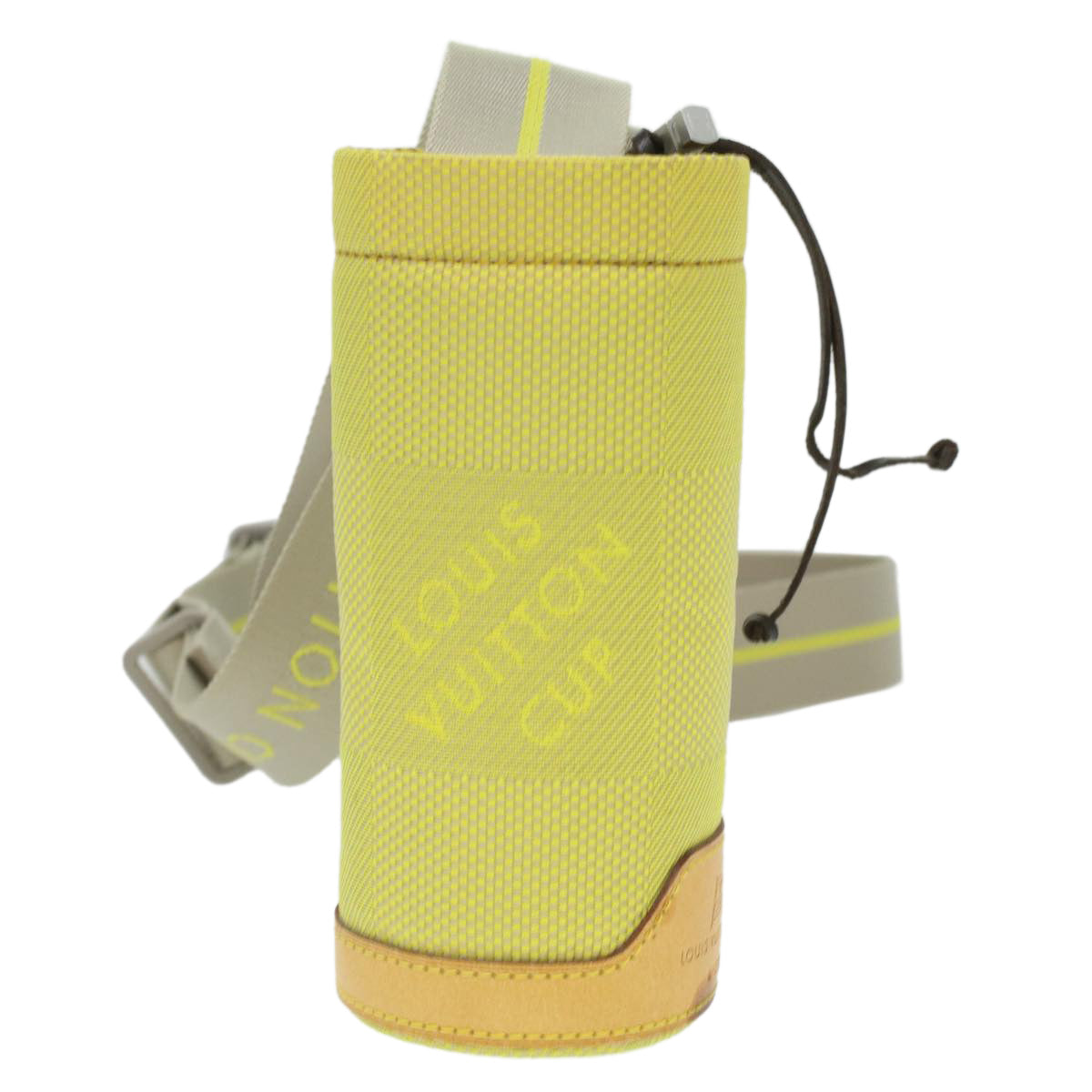 LOUIS VUITTON LOUIS VUITTON Cup Water bottle case Yellow LV Auth 36849 - 0