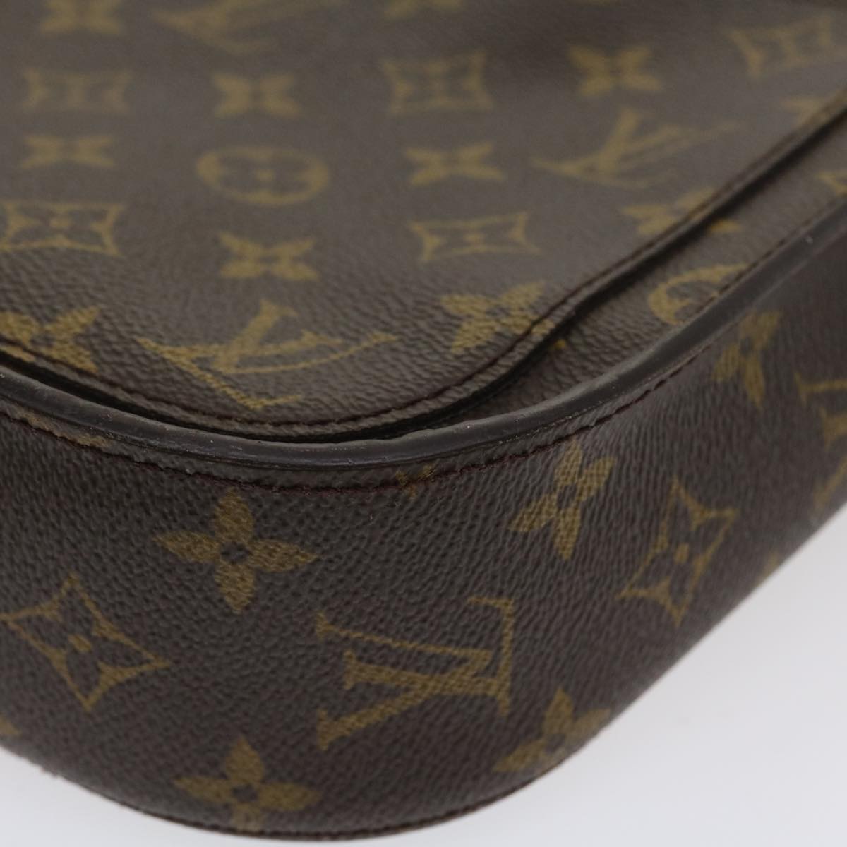 LOUIS VUITTON Monogram Saint Cloud GM Shoulder Bag M51242 LV Auth 36853