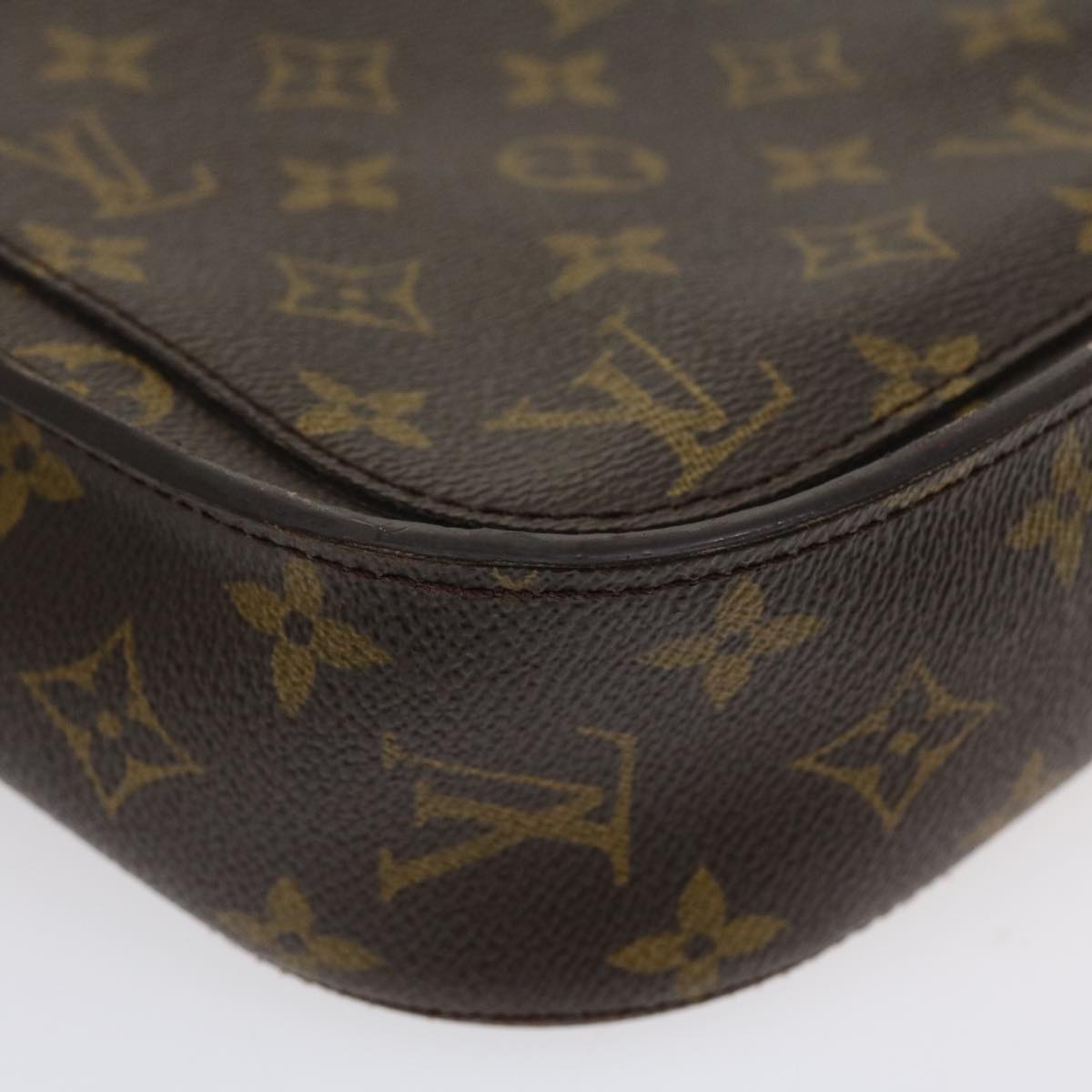 LOUIS VUITTON Monogram Saint Cloud GM Shoulder Bag M51242 LV Auth 36853