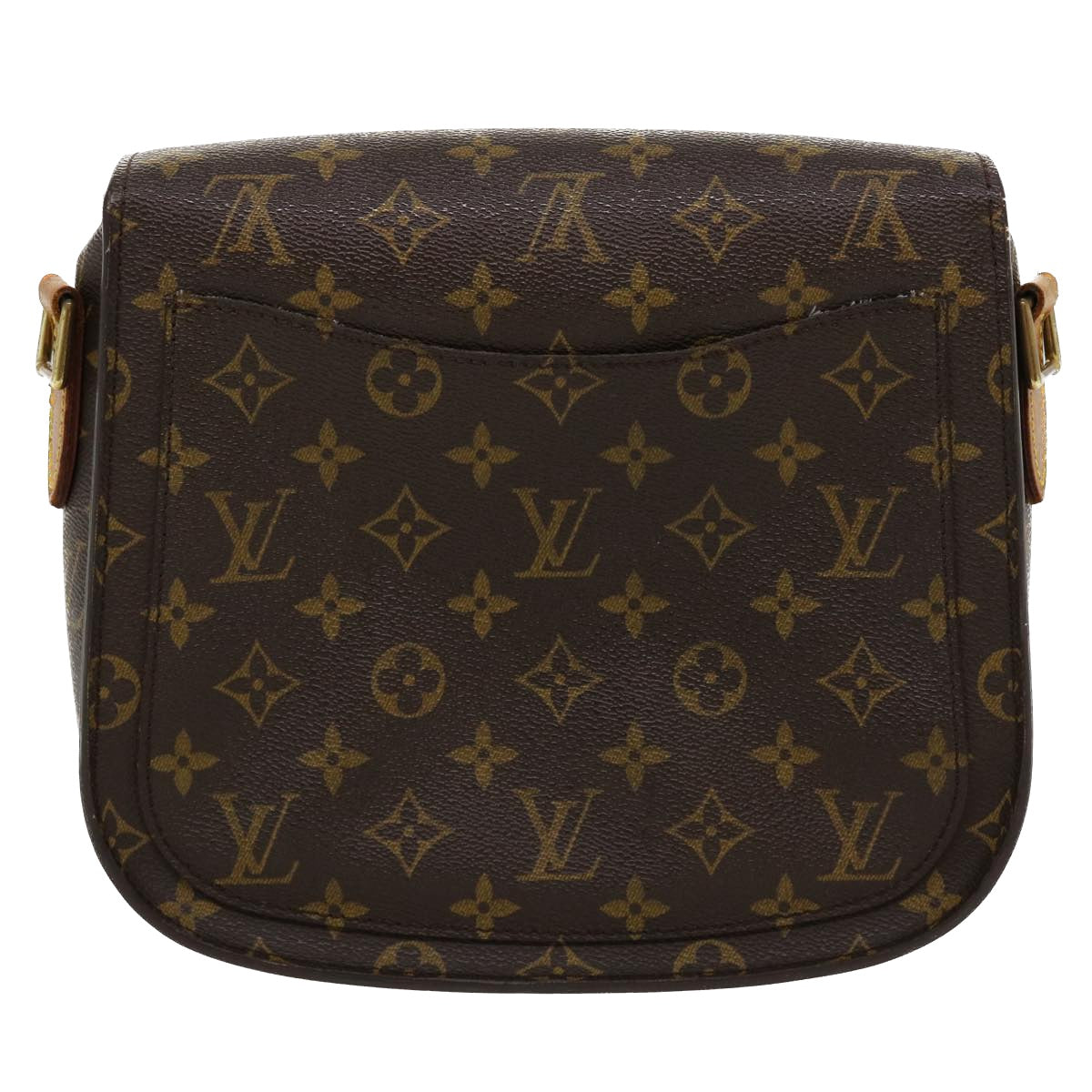 LOUIS VUITTON Monogram Saint Cloud GM Shoulder Bag M51242 LV Auth 36853