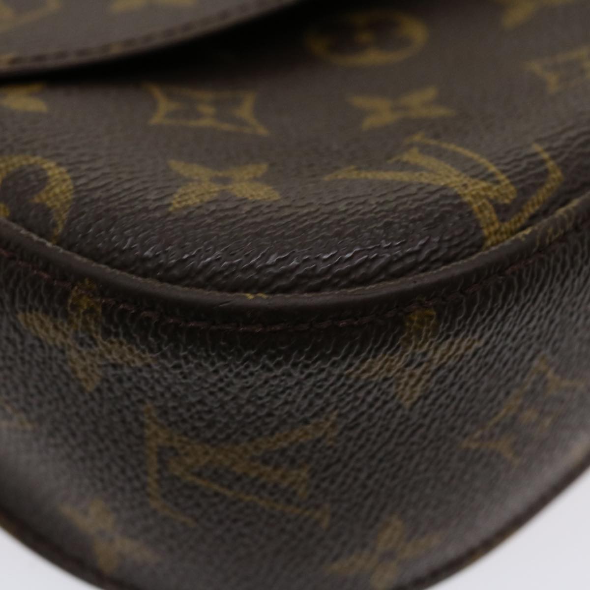 LOUIS VUITTON Monogram Saint Cloud GM Shoulder Bag M51242 LV Auth 36853