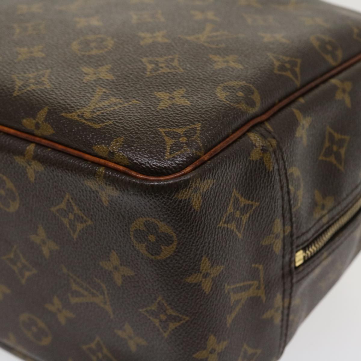 LOUIS VUITTON Monogram Deauville Hand Bag M47270 LV Auth 36857