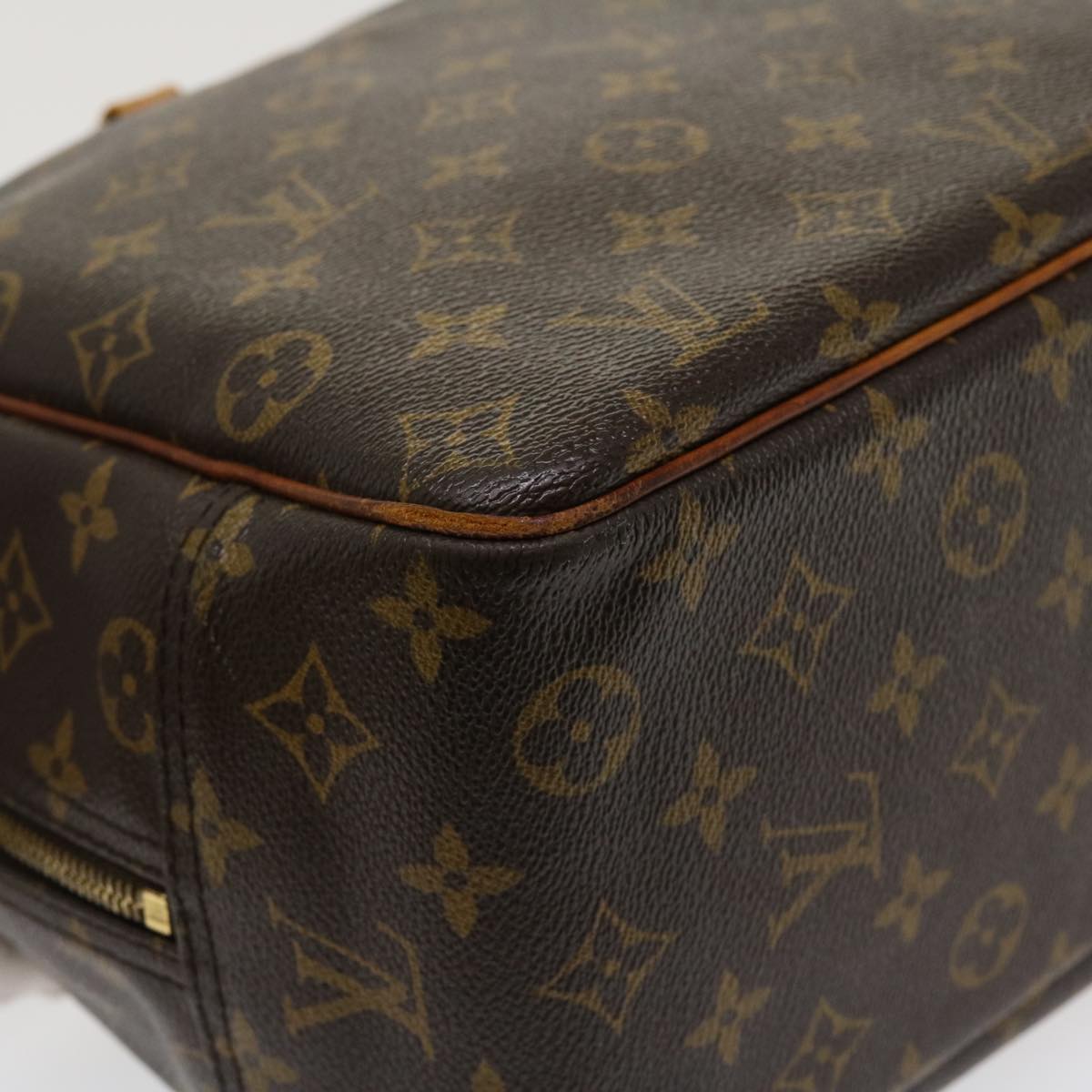 LOUIS VUITTON Monogram Deauville Hand Bag M47270 LV Auth 36857