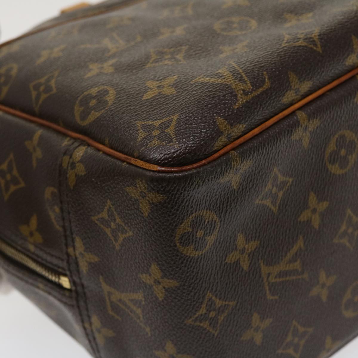 LOUIS VUITTON Monogram Deauville Hand Bag M47270 LV Auth 36857