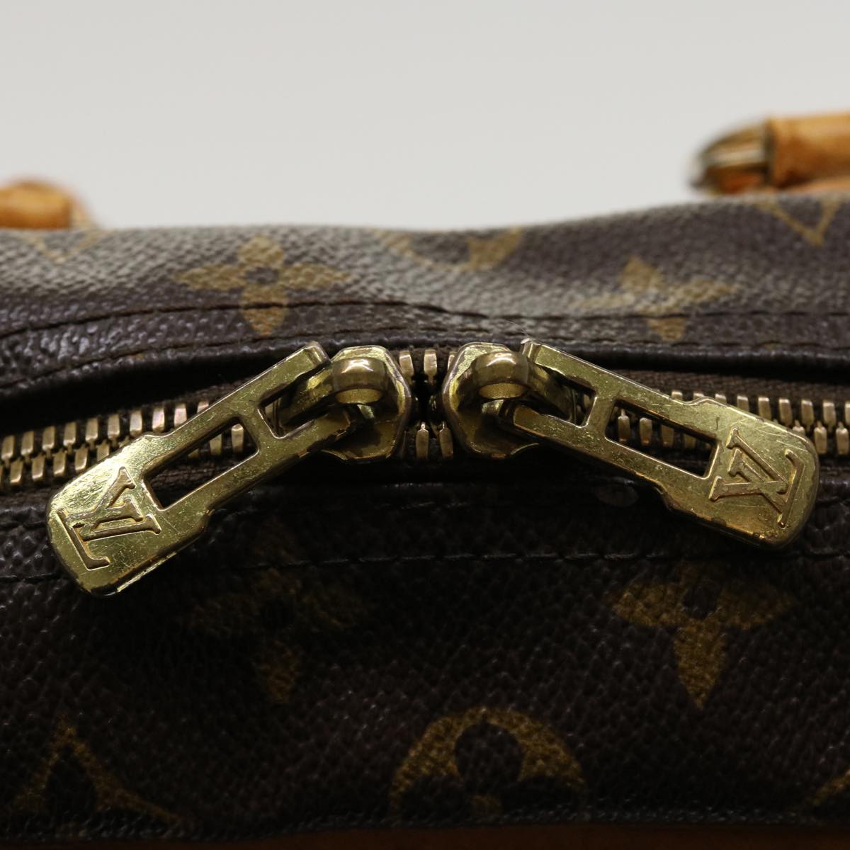 LOUIS VUITTON Monogram Deauville Hand Bag M47270 LV Auth 36857