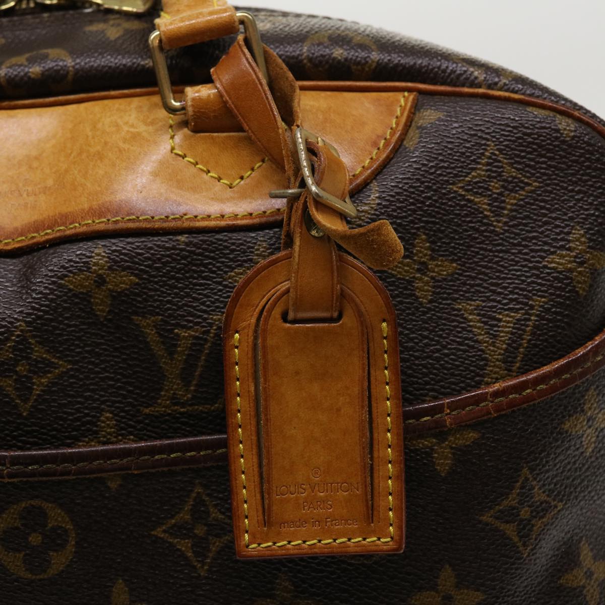 LOUIS VUITTON Monogram Deauville Hand Bag M47270 LV Auth 36857