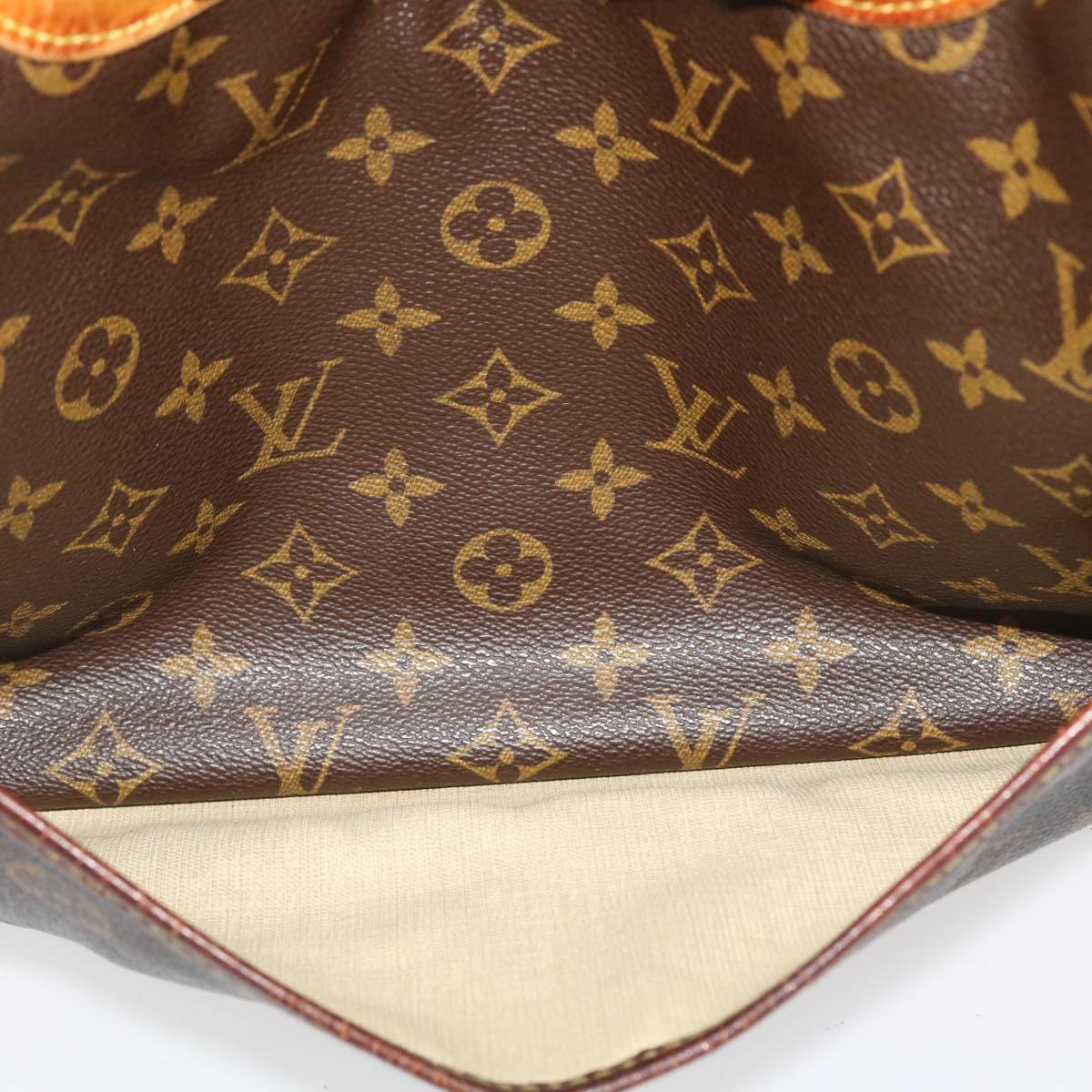 LOUIS VUITTON Monogram Deauville Hand Bag M47270 LV Auth 36857