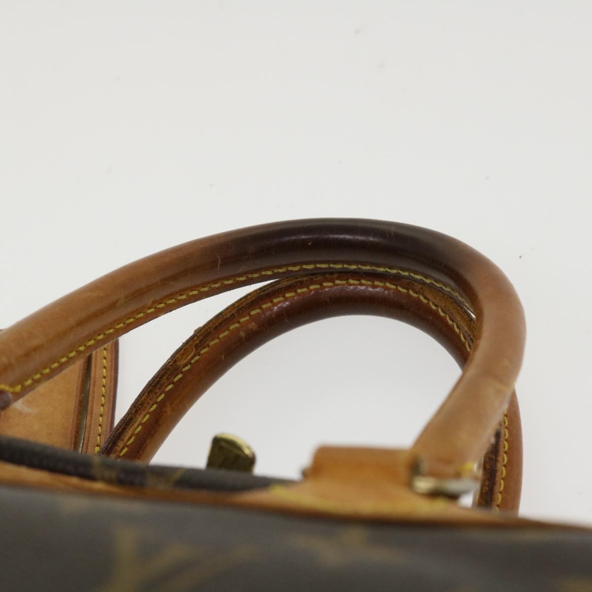 LOUIS VUITTON Monogram Deauville Hand Bag M47270 LV Auth 36857