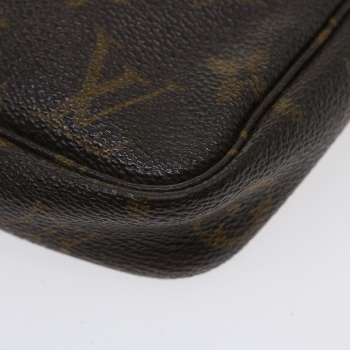 LOUIS VUITTON Monogram Pochette Accessoires Pouch M51980 LV Auth 36860