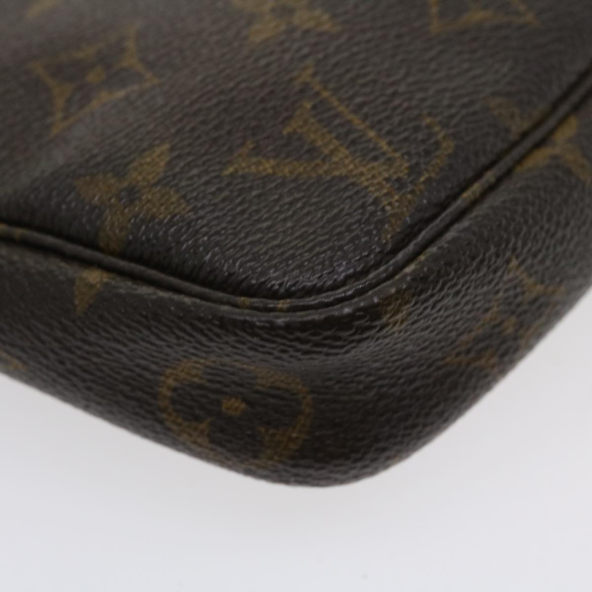 LOUIS VUITTON Monogram Pochette Accessoires Pouch M51980 LV Auth 36860