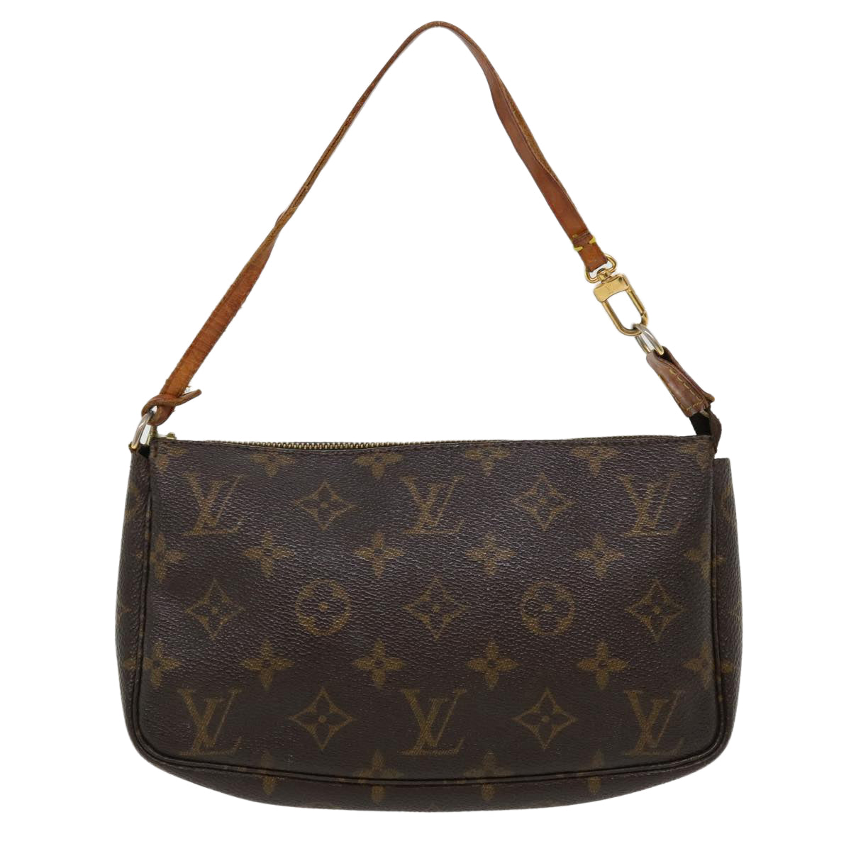 LOUIS VUITTON Monogram Pochette Accessoires Pouch M51980 LV Auth 36860